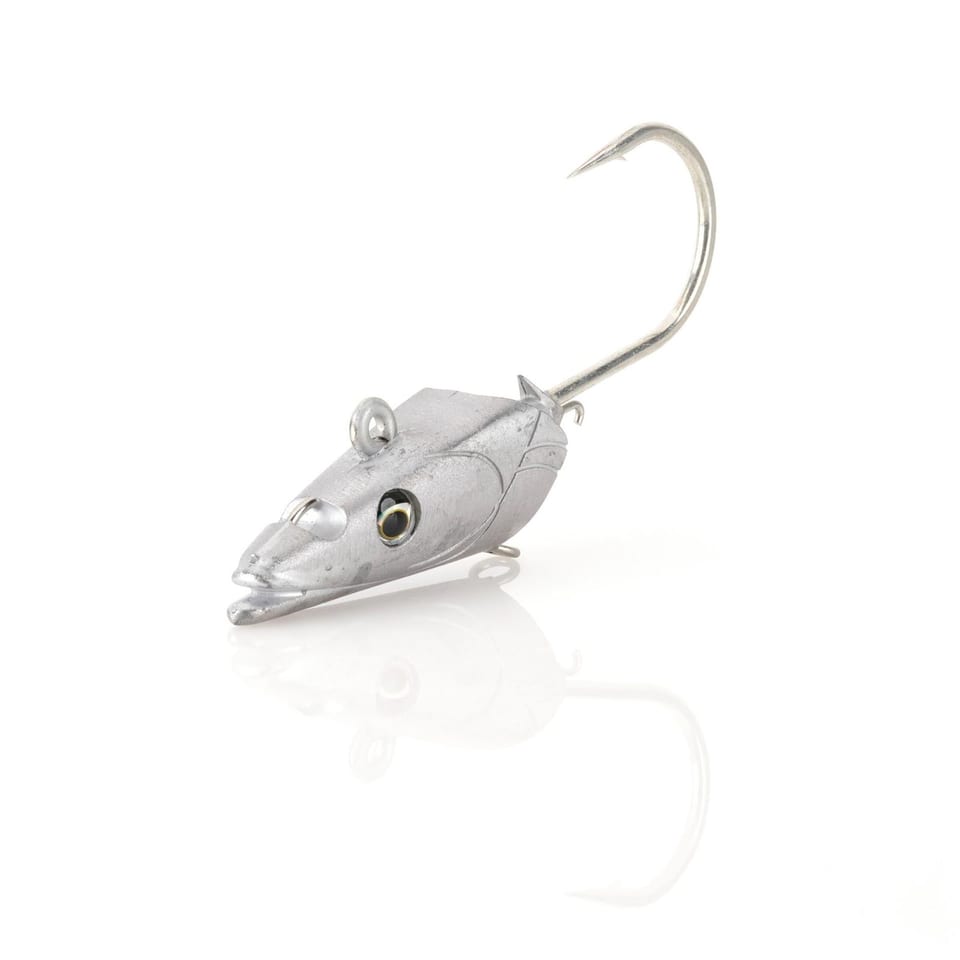 Savage Gear Sandeel jig head, unpainted